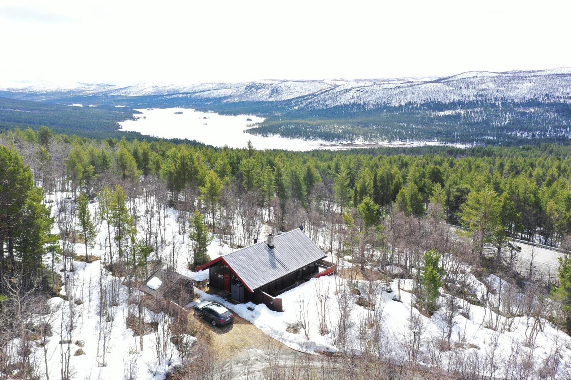 Koselig Hytte Med Usjenert Og Solrik Beliggenhet Geilo Exterior foto