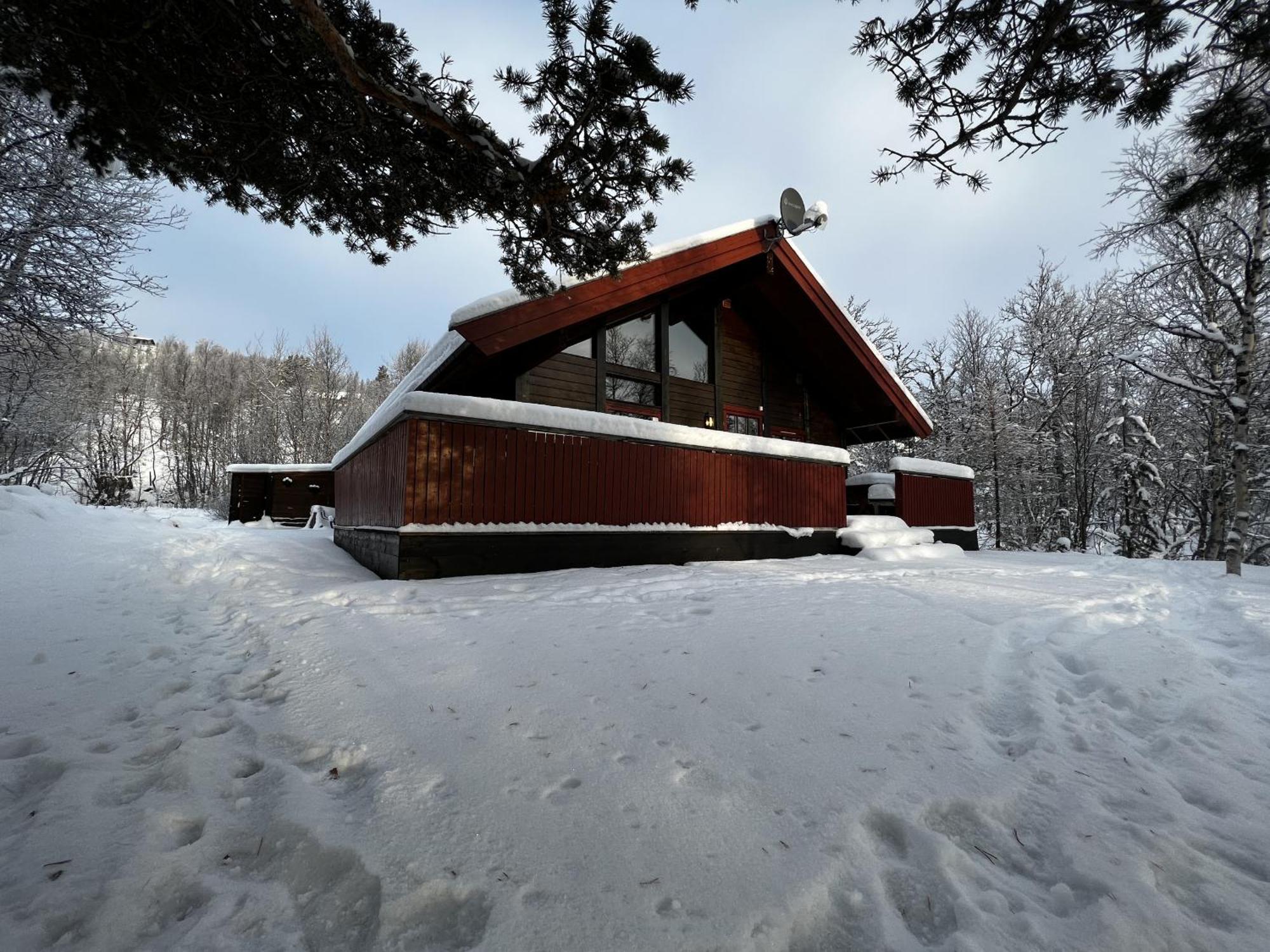 Koselig Hytte Med Usjenert Og Solrik Beliggenhet Geilo Exterior foto