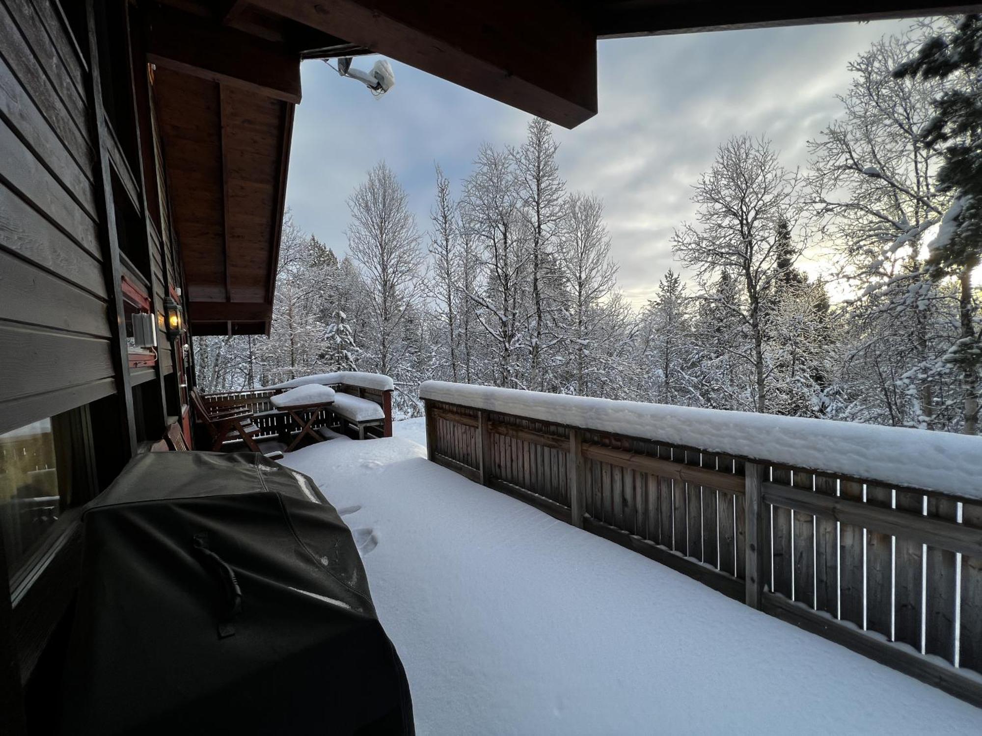 Koselig Hytte Med Usjenert Og Solrik Beliggenhet Geilo Exterior foto